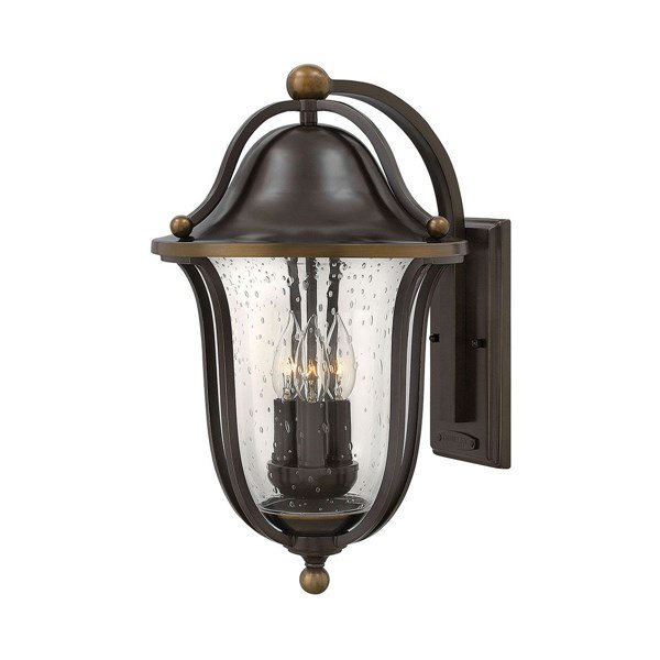 【HINKLEY】アウトドア・ウォールライト「Bolla」3灯（L318×W279×H476mm）