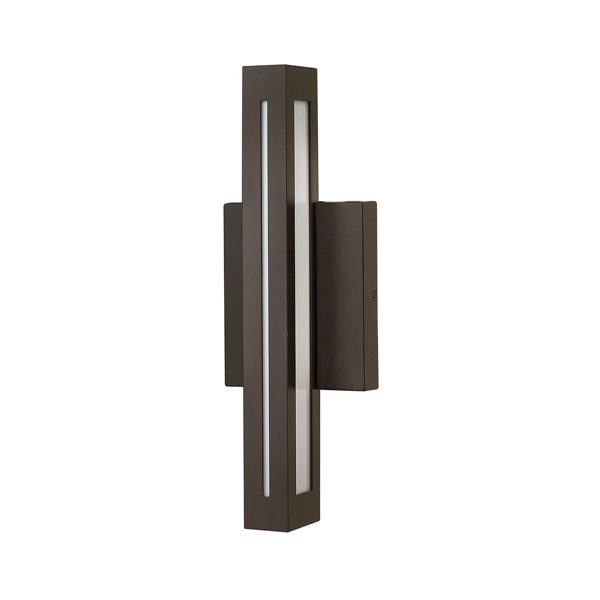 【HINKLEY】LEDアウトドア・ウォールライト「Vue」1灯（L76×W127×H375mm）