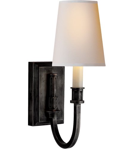 【Visual Comfort】アメリカ・ウォールライト「Thomas O'Brien Modern Library」1灯(W127×D196×H355mm)