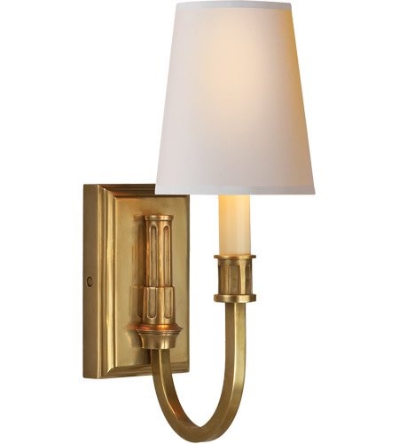 【Visual Comfort】アメリカ・ウォールライト「Thomas O'Brien Modern Library」1灯(W127×D196×H355mm)