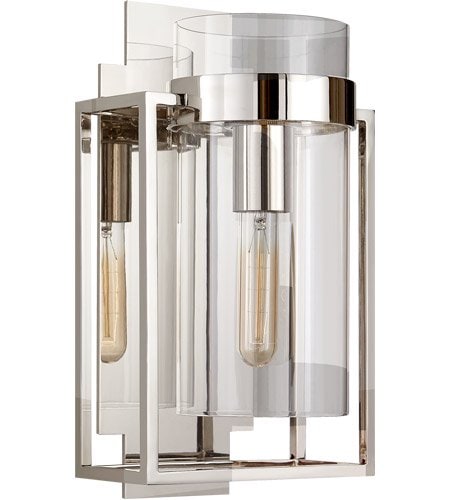 【Visual Comfort】アメリカ・ウォールライト「Ian K. Fowler Presidio」1灯(W203×D177×H368mm)