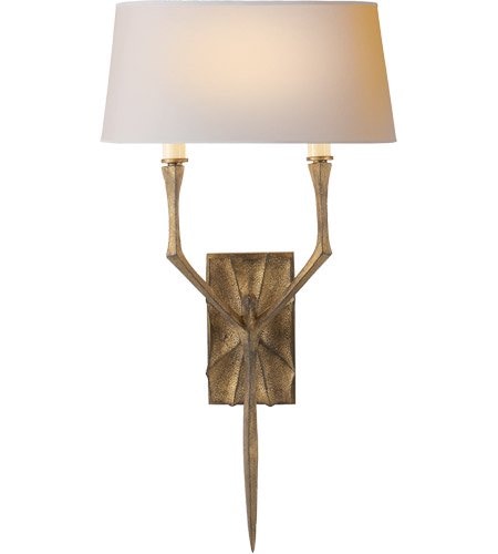 【Visual Comfort】アメリカ・ウォールライト「Studio Bristol」2灯(W292×D165×H622mm)