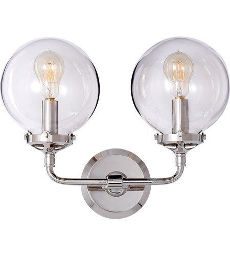 【Visual Comfort】アメリカ・ウォールライト「Ian K. Fowler Bistro」2灯(W355×D177×H273mm)