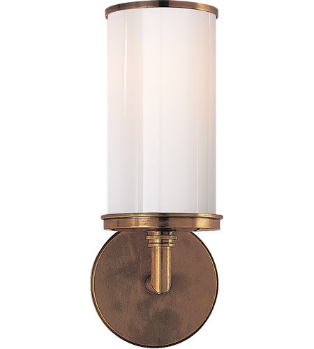 【Visual Comfort】アメリカ・ウォールライト「Studio Cylinder」1灯(W139×D139×H330mm)