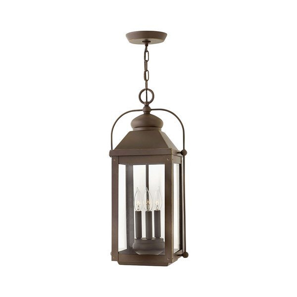 【HINKLEY】アウトドア・ペンダントライト「Heritage Anchorage」3灯（L279×W279×H603mm）