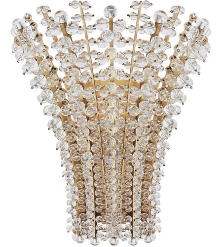 【Visual Comfort】アメリカ・ウォールライト「AERIN Serafina」2灯(W361×D209×H425mm)