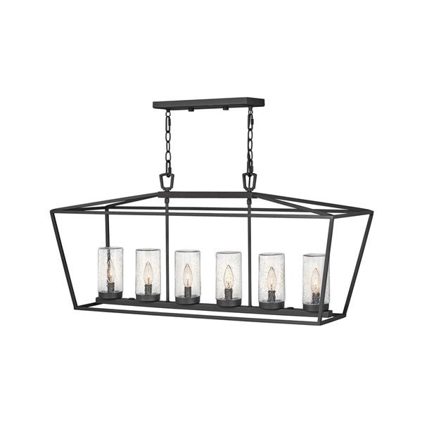 【HINKLEY】LEDアウトドア・ペンダントライト「Open Air Alford Place」6灯（L305×W1016×H476mm）