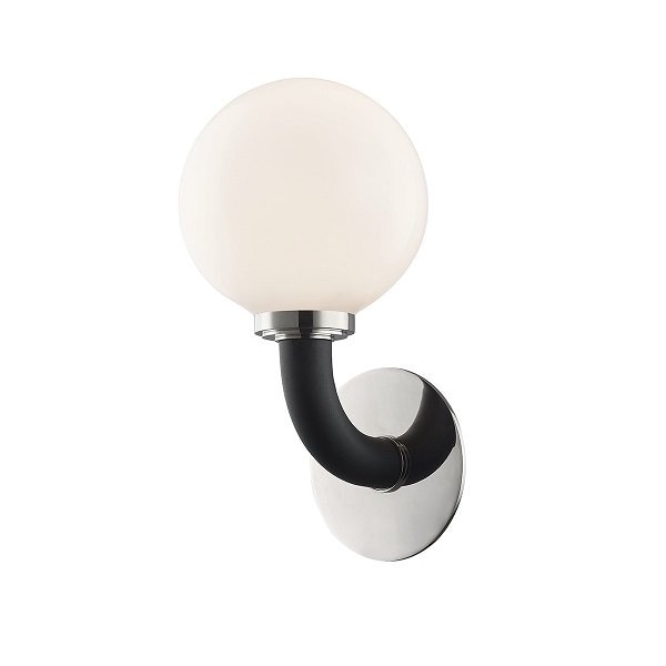 【HUDSON VALLEY】アメリカ・モダン照明 ガラスボールウォールライト「WERNER」1灯（W190.5×D215.9×H381.0mm）