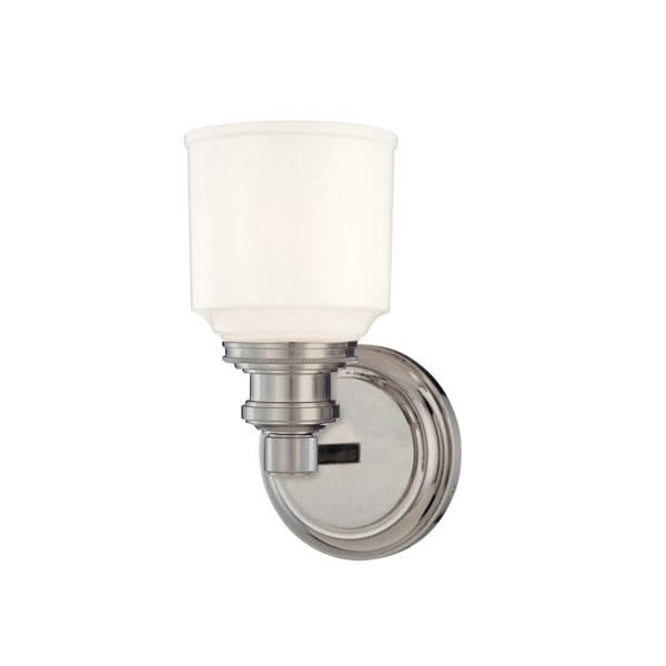 【HUDSON VALLEY】アメリカ・デザイン照明 オパールシェードウォールライト「WINDHAM」1灯（W133.3×D158.7×H247.6mm）