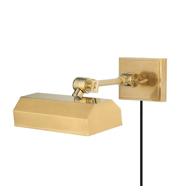 【HUDSON VALLEY】アメリカ・デザイン照明 シェードピクチャーライト「WOODBURY」1灯（W203.2×D298.4×H152.4mm）