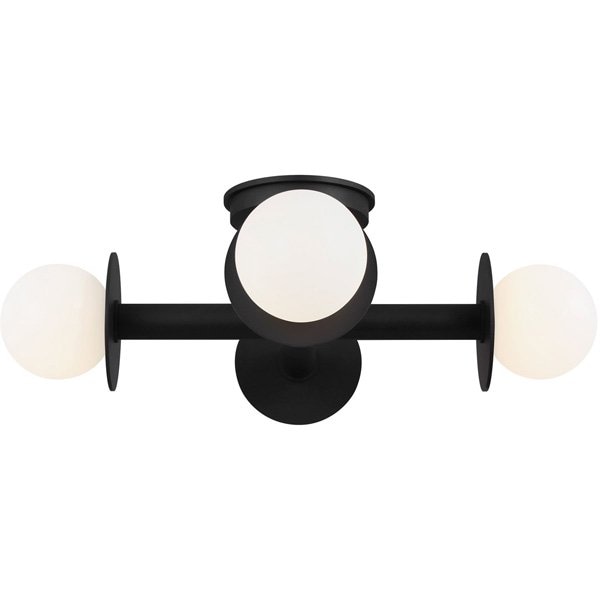 【GENERATION LIGHTING】アメリカ・シーリングライト「Nodes」4灯（W457×D457×H152mm）