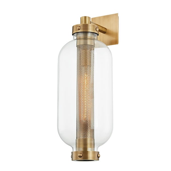 【TROY】アメリカ・デザイン照明 シェードウォールライト「ATWATER」1灯（W228.6×D304.8×H660.4mm）