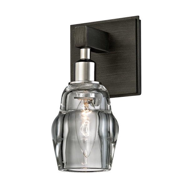 【TROY】アメリカ・デザイン照明 ガラスシェードウォールライト「CITIZEN」1灯（W114.3×D120.6×H228.6mm）