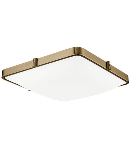 【KUZCO】アメリカ・ LEDシーリングライト （W410×D410×H90mm）