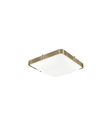 【KUZCO】アメリカ・ LEDシーリングライト （W240×D240×H80mm）