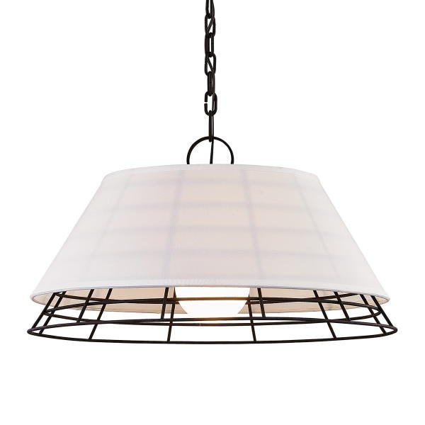 【TROY】アメリカ・デザイン照明 ケージペンダントライト「XANDER」1灯（W609.6×H355.6-2286.0mm）