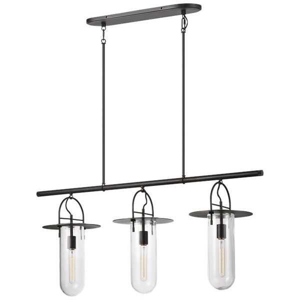 【GENERATION LIGHTING】アメリカ・シーリングペンダントライト　「Nuance」3灯（W1140×D270×H500mm）