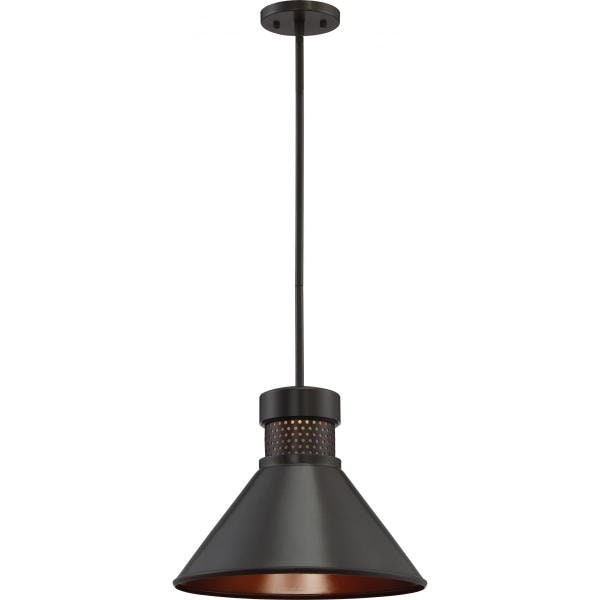 【NUVO】アメリカ・LED メタルシェードペンダントライト「DORAL」1灯（W360×H280mm）