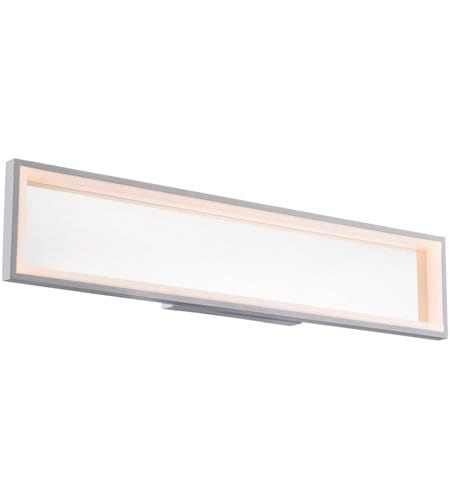 【WAC LIGHTING】バスルームバニティライト「Mirror」1灯（L656×W44×H146mm）