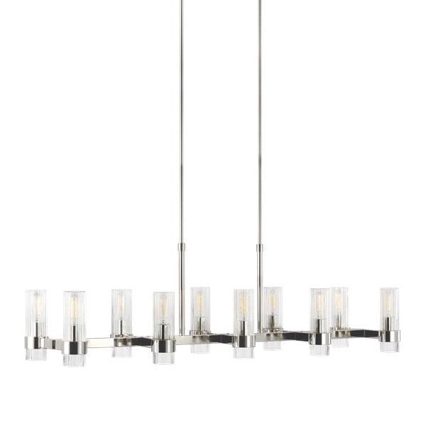 【GENERATION LIGHTING】アメリカ・シーリングシャンデリア「Chapman & Myers」10灯（W1270×D360×H230mm）