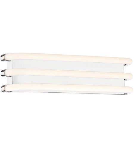 【WAC LIGHTING】バスルームバニティライト「Trio」1灯（L514×W102×H133mm）