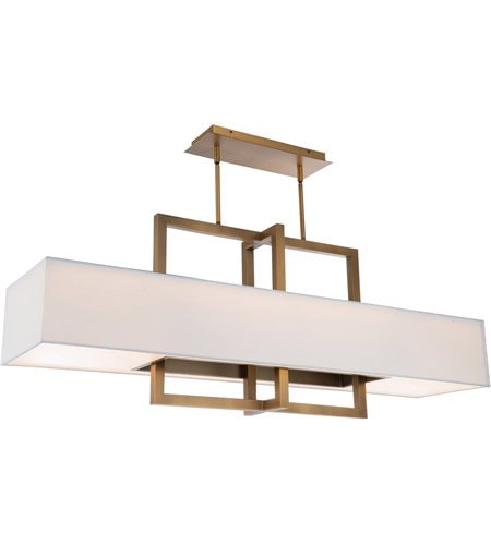 【WAC LIGHTING】ペンダントシーリングライト「Madison」1灯（L1219×W279×H461-793mm）