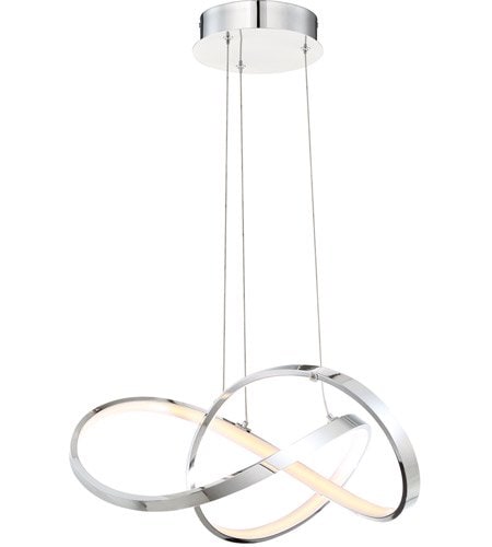 【WAC LIGHTING】ペンダントシーリングライト「Vornado」1灯（L508×W457×H228-3251mm）