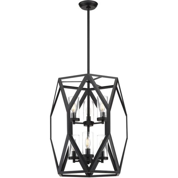 【NUVO】アメリカ・デザインペンダントライト「ZEMI」6灯（W510×H600mm）