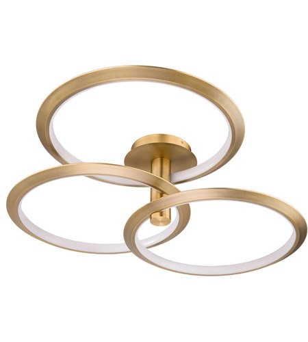 【WAC LIGHTING】ペンダントシーリングライト「Solaris」3灯（L1016×W1016×H200-1321mm）