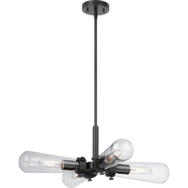 【NUVO】アメリカ・デザインペンダントライト「BEAKER」4灯（W660×H240-1220mm）