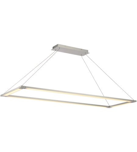 【WAC LIGHTING】ペンダントシーリングライト「Lune」4灯（L1324×W423×H15-3048mm）