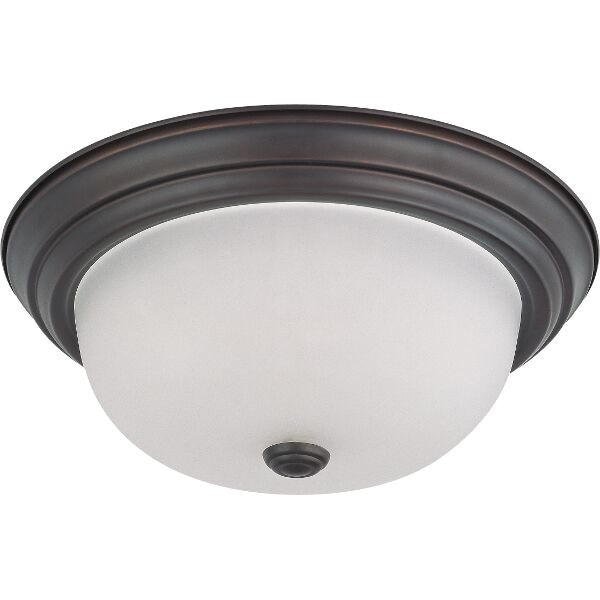 【NUVO】アメリカ・シェードシーリングライト「BRENTWOOD」2灯（W340×H140mm）