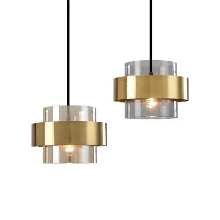 【法人様・店舗様限定】ガラスシェードミニペンダントライト 1灯（Φ180×H160mm）