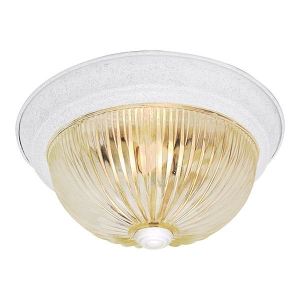 【NUVO】アメリカ・シェードシーリングライト「BRENTWOOD」2灯（W290×H130mm）