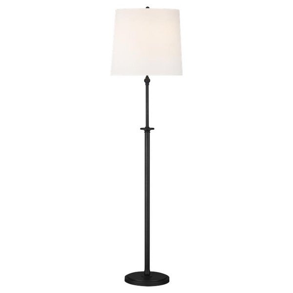 【GENERATION LIGHTING】アメリカ・シェードフロアライト「Capri」2灯（φ420×H1630-1750mm）