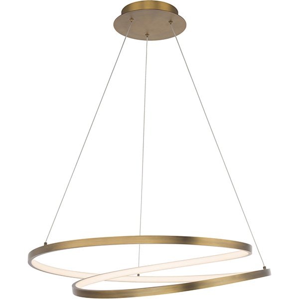 【WAC LIGHTING】ペンダントシーリングライト「Marques」1灯（L710×W710×H230-3480mm）