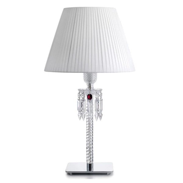 クリスタルガラス テーブルランプ1灯（W300×H620mm）