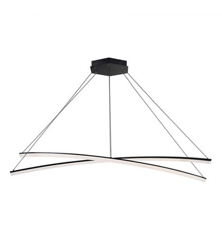 【WAC LIGHTING】ペンダントライト「Radius」1灯（L1410×W330×H390-3499mm）