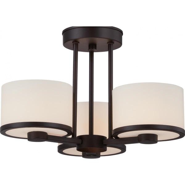 NUVO】アメリカ・デザインシーリングライト「CELINE」3灯（W380×H290mm