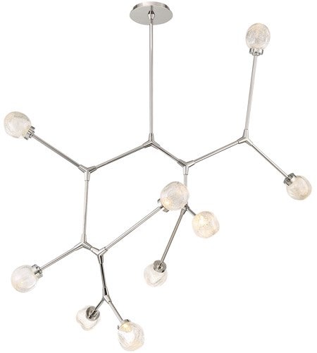 【Modern Forms】アメリカ・デザイン照明「Catalyst」LED  ポリッシュニッケル（W1020×D1020×H890mm）