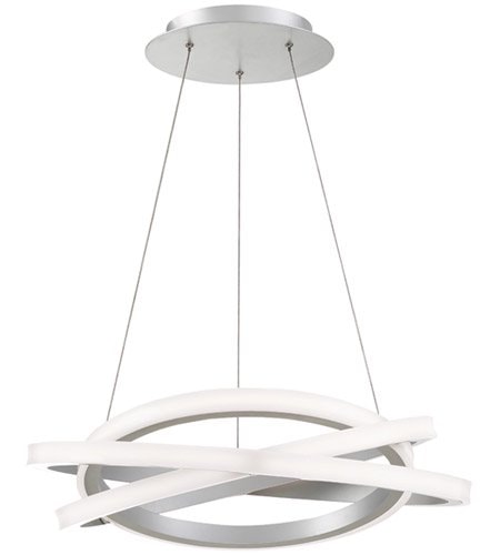 【Modern Forms】アメリカ・デザイン照明「Veloce」LED   チタニウム（W660×D660×H180mm）