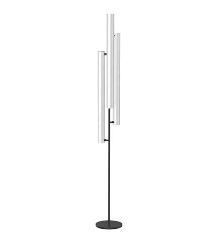 【KUZCO】アメリカ・LEDフロアライト「Gramercy」 ブラック（H1374mm）