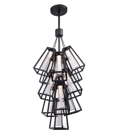 【Modern Forms】アメリカ・デザイン照明「Avant Garde」LED   ブラック（W780×D780×H1040mm）