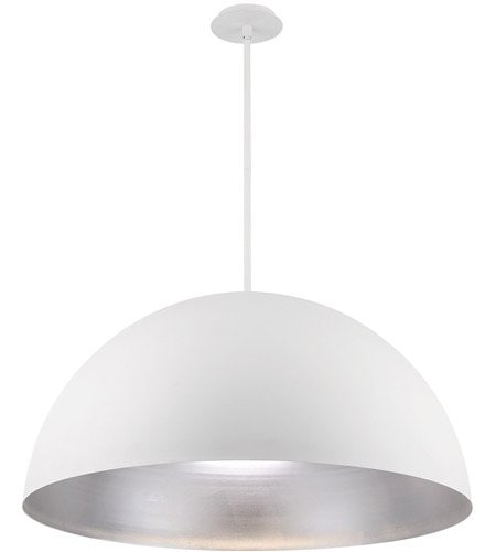 【Modern Forms】アメリカ・デザイン照明 ペンダントライト「Yolo」LED　ホワイトシルバーリーフ（W901×D901×H460mm）