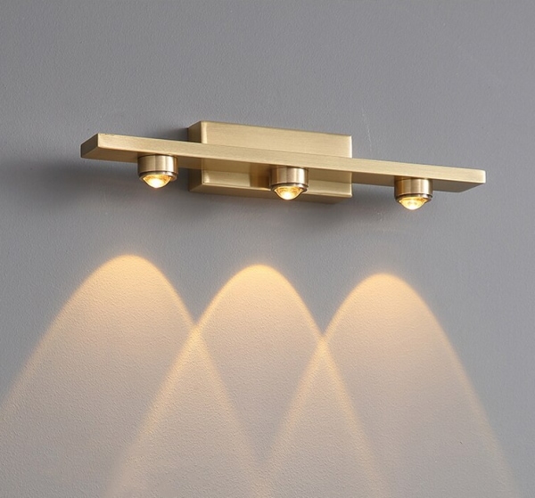 【リーズナブル】デザイン照明 ウォールライト ゴールド 3／5灯（W300／W500mm） ウォールライト・ブラケットライト