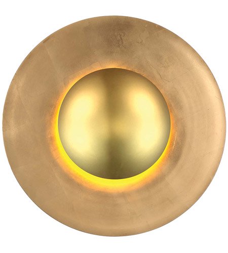 【Modern Forms】アメリカ・デザイン照明 ウォールライト「Blaze」 LED  ゴールドリーフ（Φ609×D109mm）