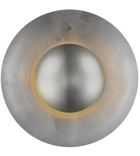 【Modern Forms】アメリカ・デザイン照明 ウォールライト「Blaze」 LED  シルバーリーフ（Φ457×D88mm）