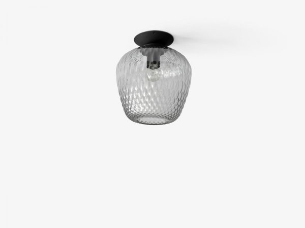 【&Tradition】デンマーク・北欧デザイン照明「Blown SW5 ceiling lamp」シーリングライト シルバー (Φ280×H340mm)
