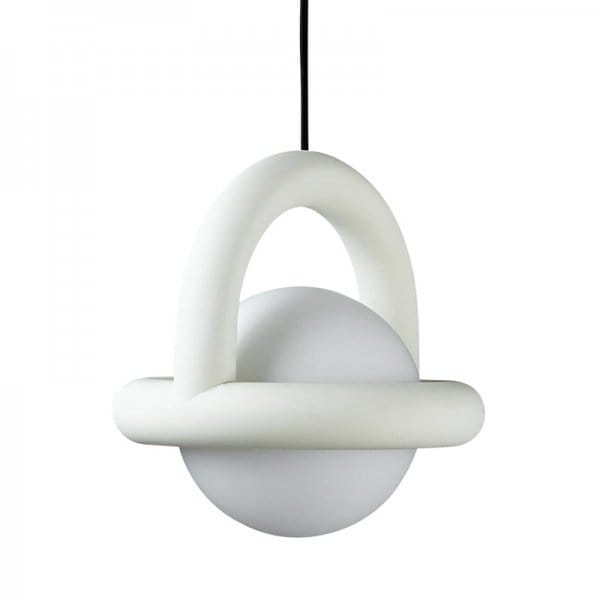 【AGO】「Balloon pendant, egg white」デザイン照明ペンダントライト　エッグホワイト(Φ197×H200mm)