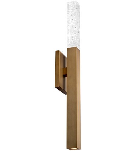 【Modern Forms】アメリカ・デザイン照明 ウォールライト「Minx」 LED  エイジドブラス（W114×D82×H660mm）
